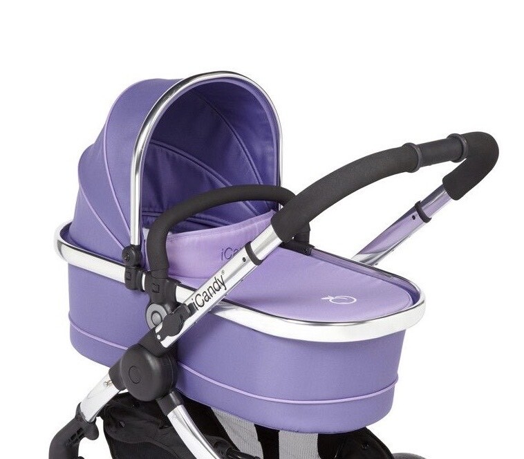 purple icandy pram